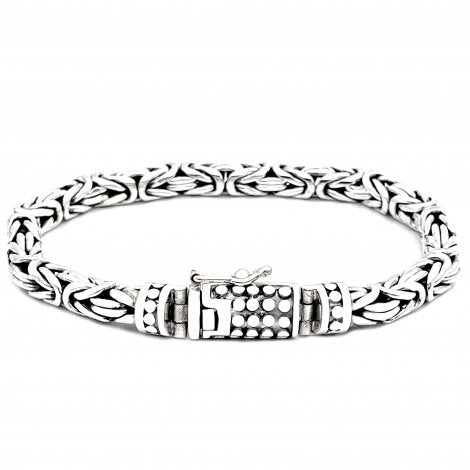 Bracelet ARTISANAL argent 6mm JALAN JALAN