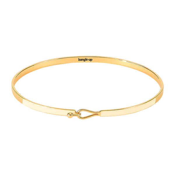 Bracelet Dame Lily - Blanc Sable BANGLE-UP