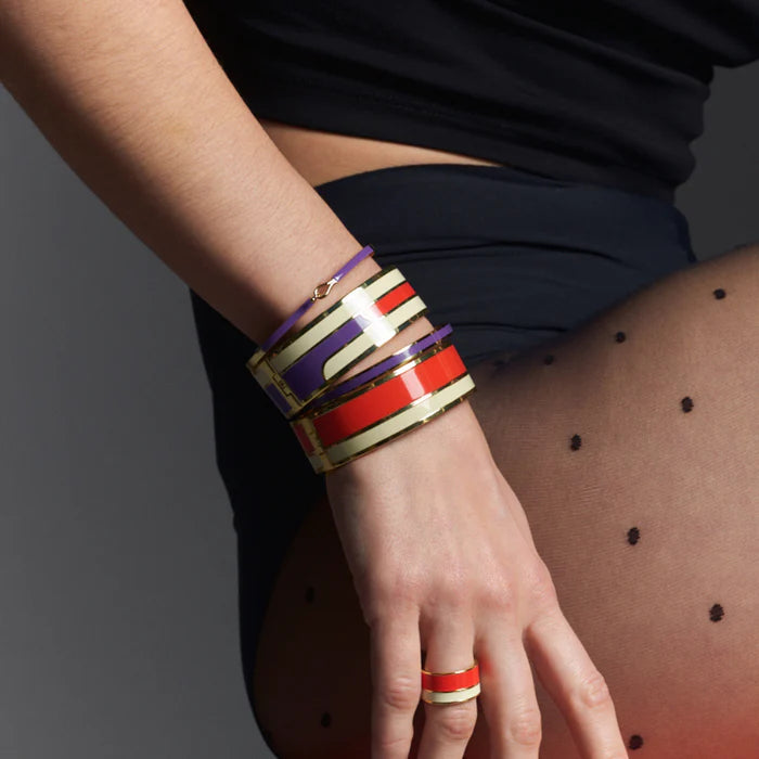 BRACELET Gaya - Deep Purple BANGLE-UP