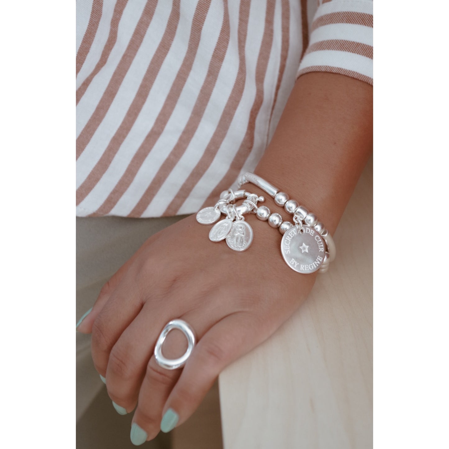 BRACELET Femme extensible VIERGE SECRET DE CUIR (Copie)