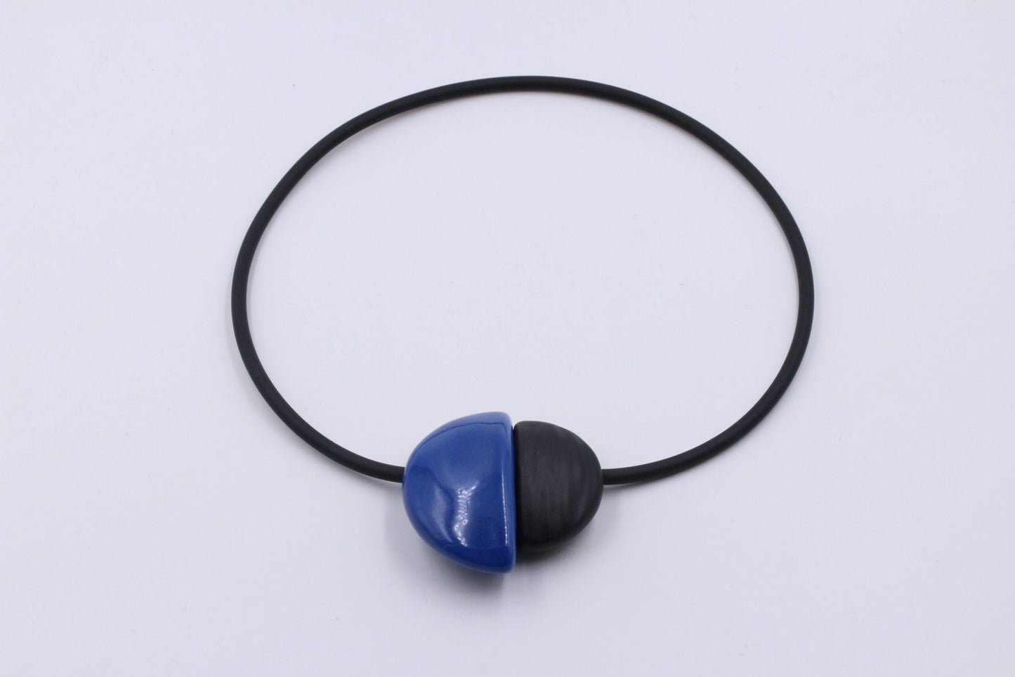 COLLIER Femme INCA Abricot/noir Andréani créations