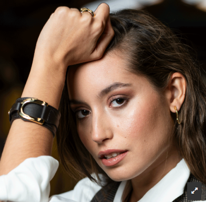 BRACELET Dame MONTURA OR NOIR CICLON