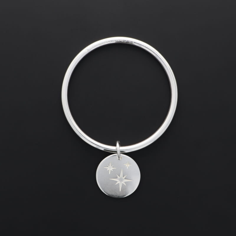 JONC Femme 3 ETOILES SECRET DE CUIR