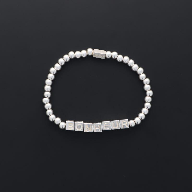 BRACELET MESSAGE extensible Femme SECRET DE CUIR