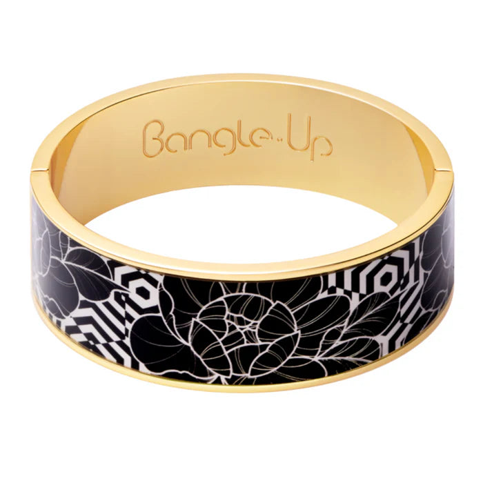 BRACELET Dame Peony - Noir Carbon BANGLE-UP