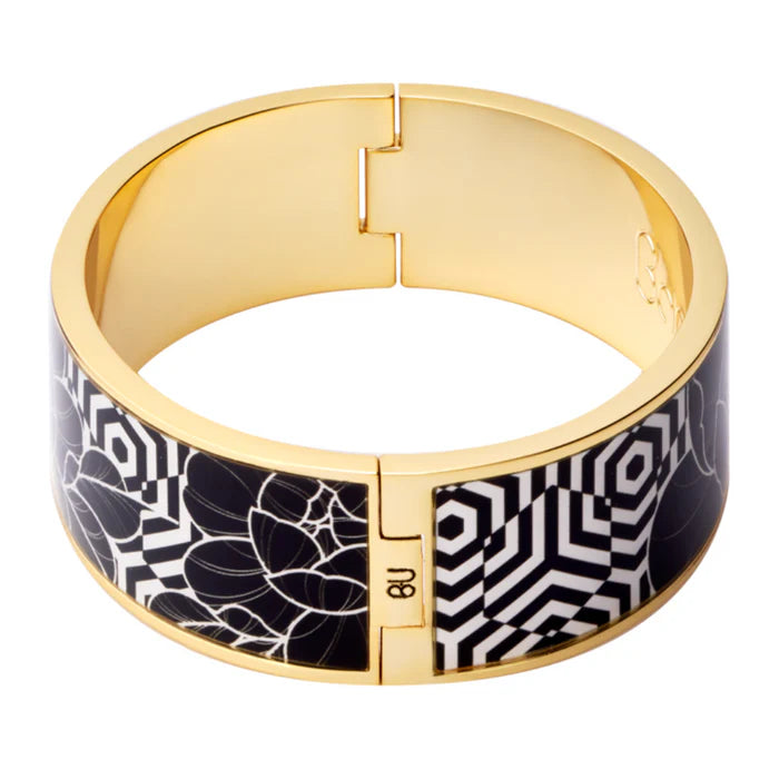 BRACELET Dame Peony - Noir Carbon BANGLE-UP