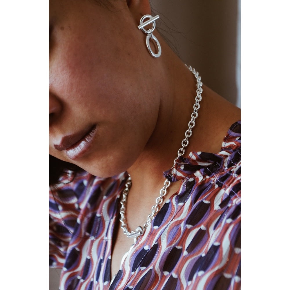 BOUCLES D'OREILLES Femme BOUEE SECRET DE CUIR
