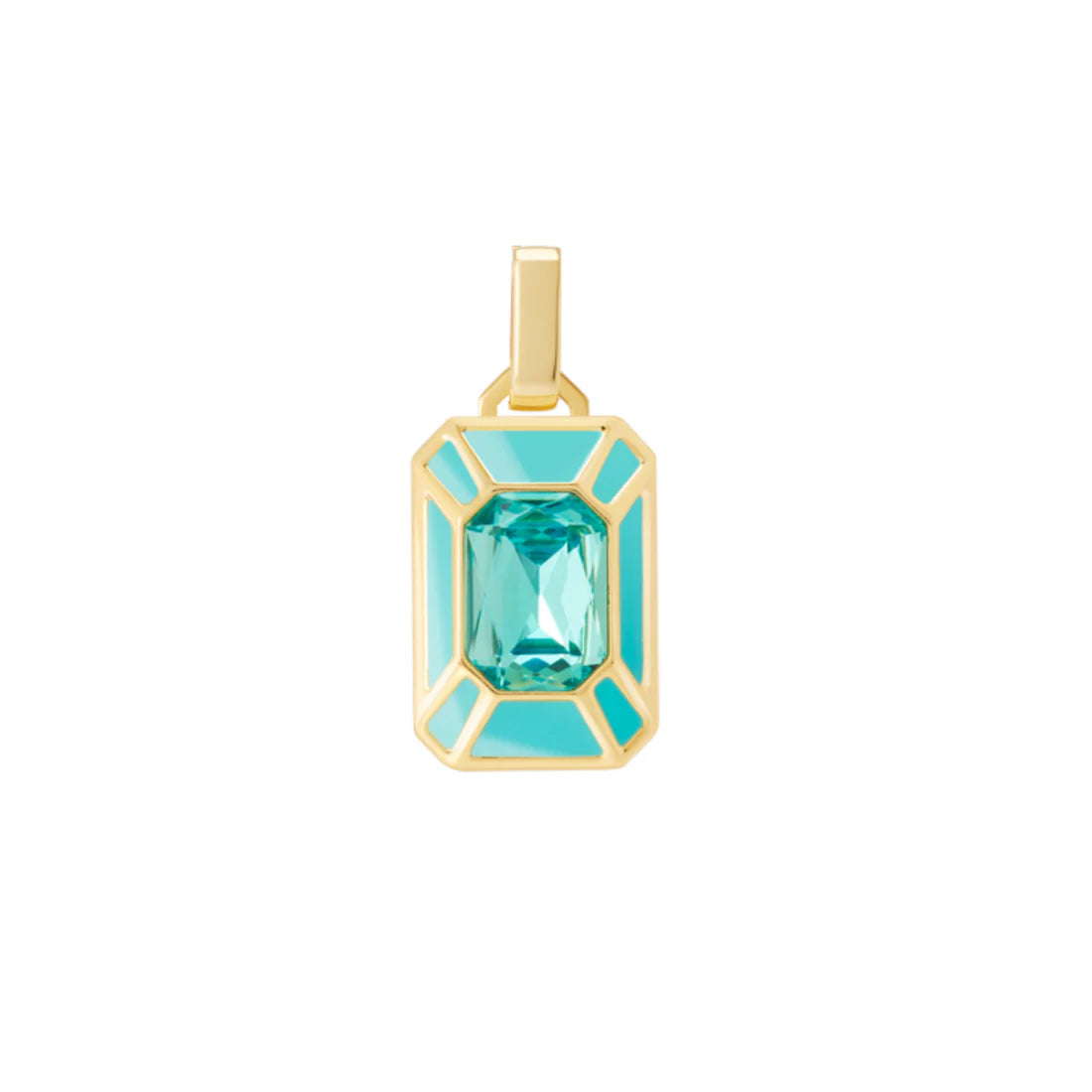 Pendentif GEM - Bleu Turquoise BANGLE-UP