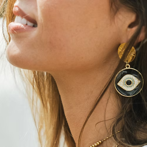 Boucles d'oreilles Femme Nomade Tzigane MADAMIRMA