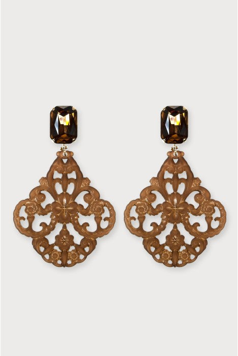 BOUCLES D'OREILLES Femme BOUDOIR STRASS JULIE SION