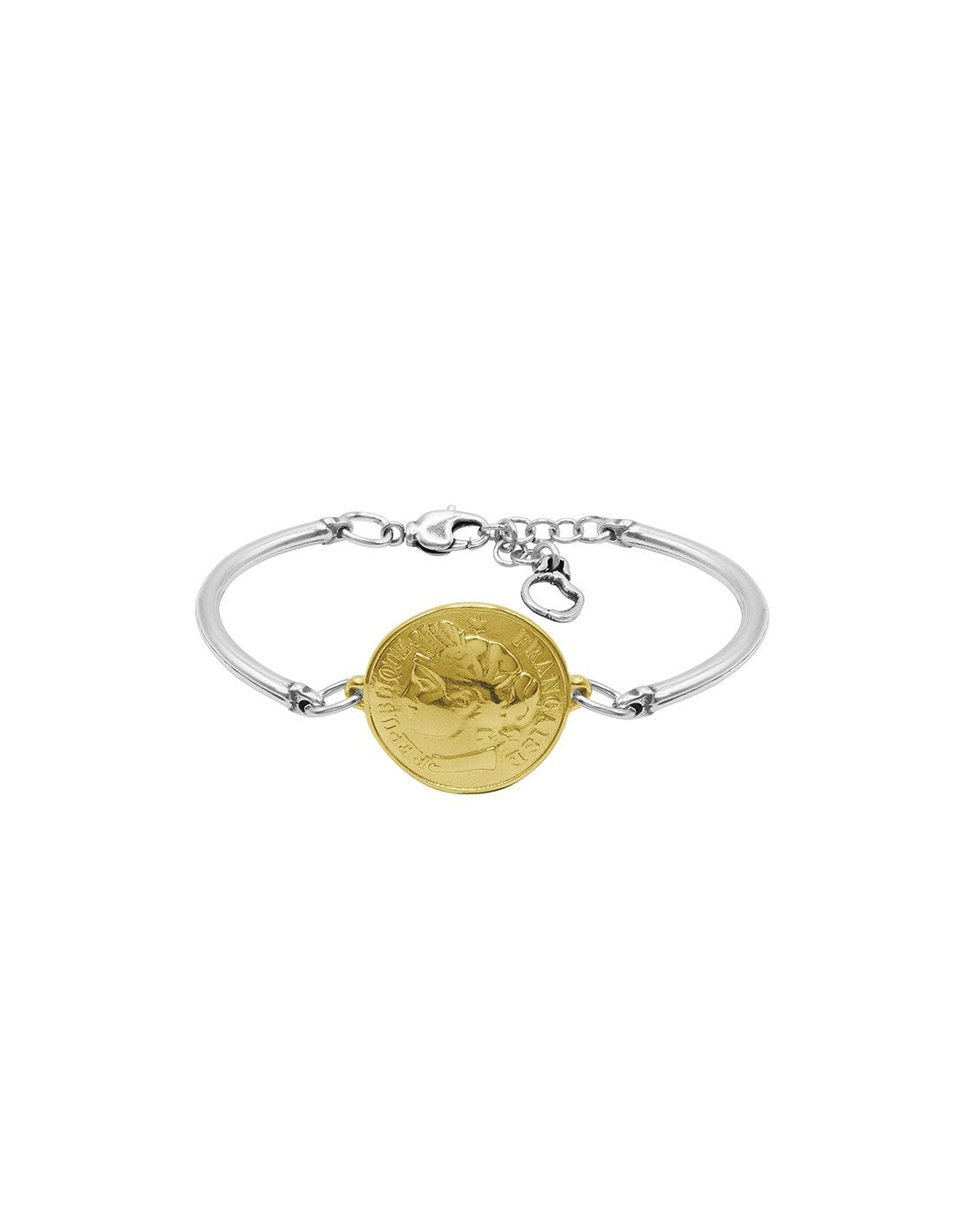 BRACELET Dame Blanche bicolore CICLON
