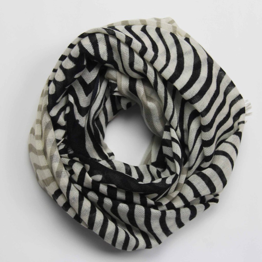 ECHARPE laine Mixte Resonance Noir