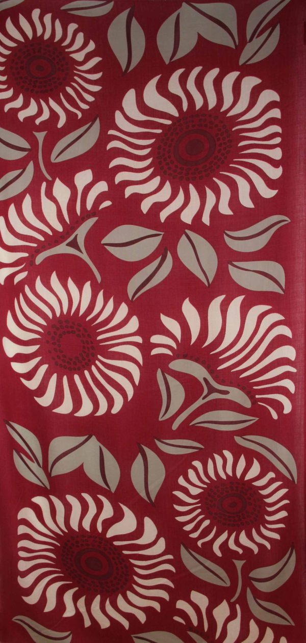 ECHARPE laine Mixte XL Sunny Rouge