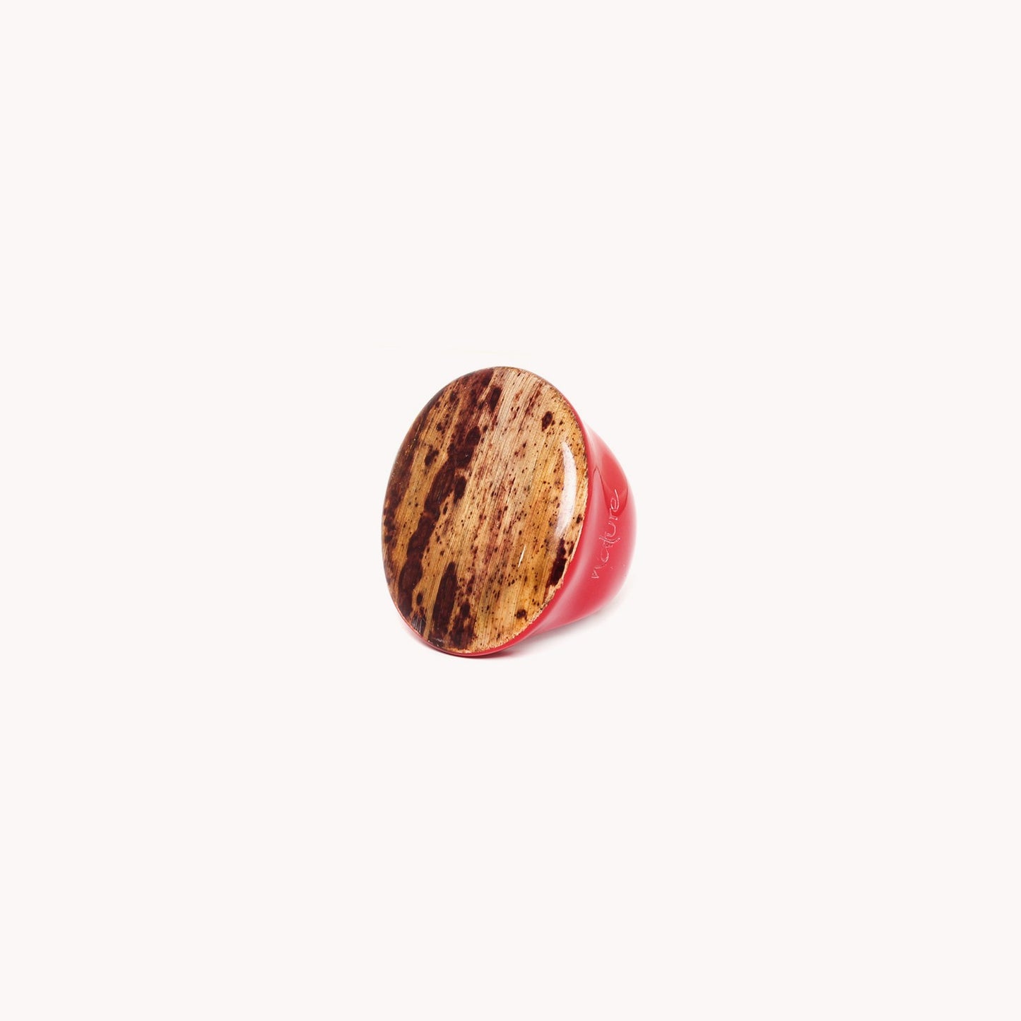 BAGUE ROUGE XL T56 Collection Guadeloupe NATURE BIJOUX
