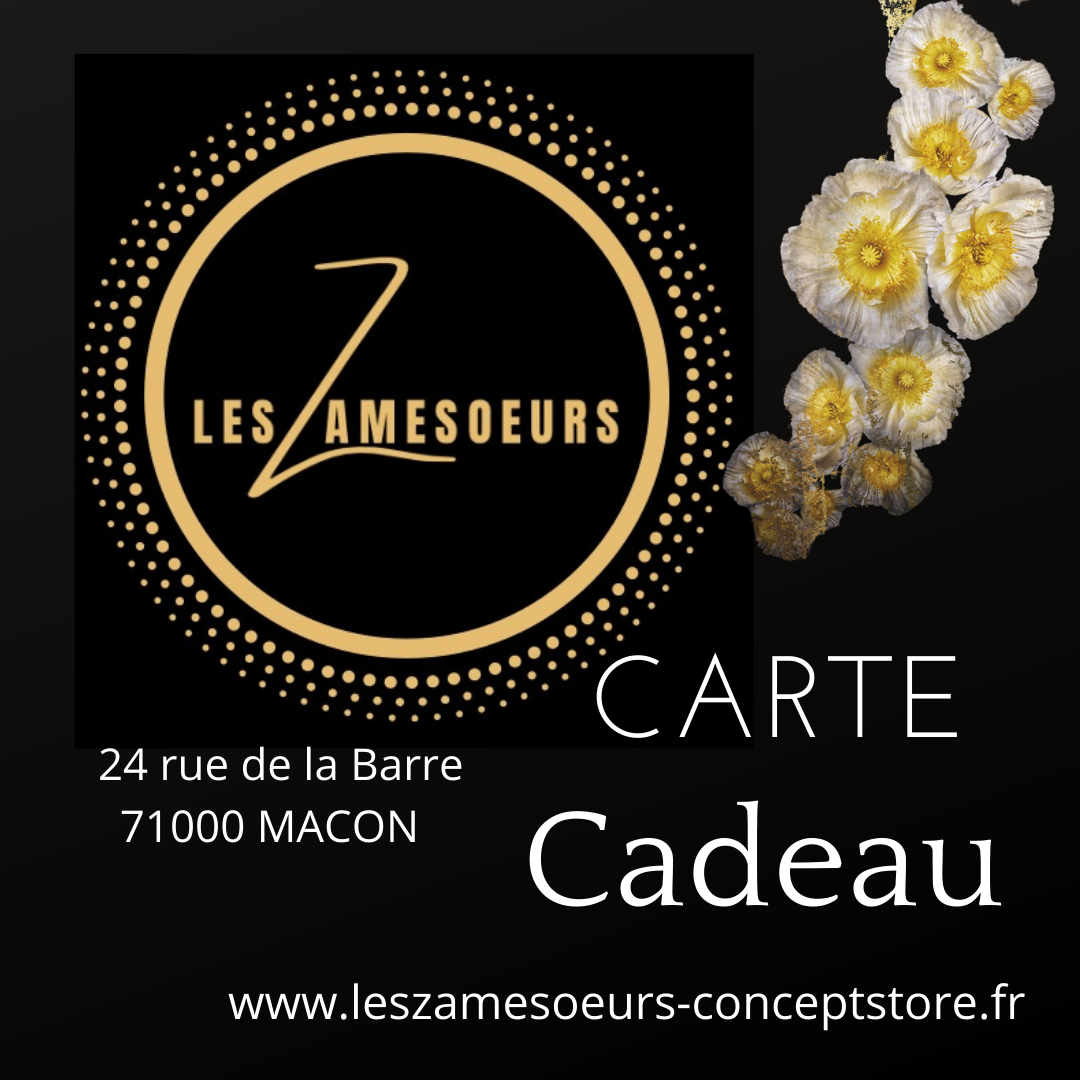 CARTE CADEAU LES ZAMESOEURS