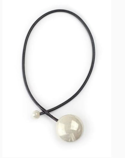 COLLIER GALET GEVOLE NACRE
