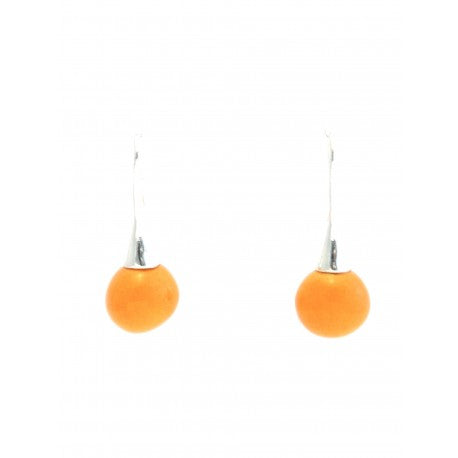 Boucles d'oreilles en céramique GEVOLE "J'adore" JADORE/ORA
