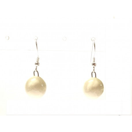 BOUCLES D OREILLES GEVOLE CERAMIQUE IVOIRE MYRTILLEXL/IVOIRE