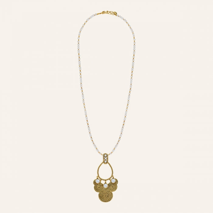 COLLIER DISQUES ARIZONA NACRE ARIZONA REMINISCENCE REM6AN05W