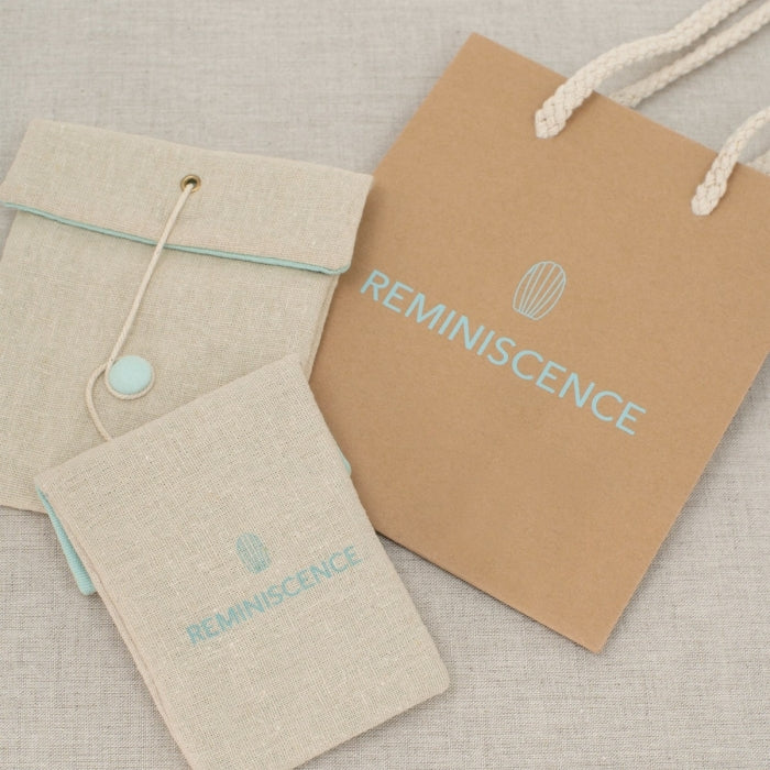 BOUCLES D'OREILLES Double anneau L'ESSENCE DU CŒUR REMINISCENCE PARIS REM5CE01
