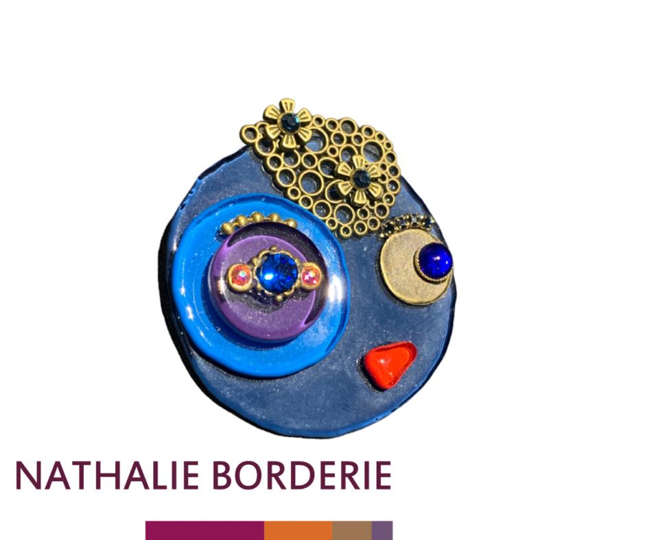 BROCHE ARTISANALE Nathalie Borderie bc 6780.8