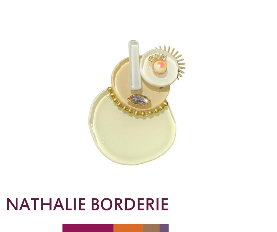 BROCHE ARTISANALE Nathalie Borderie bc 6748.1