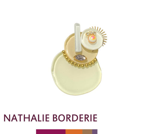 BROCHE ARTISANALE Nathalie Borderie bc 6748.1
