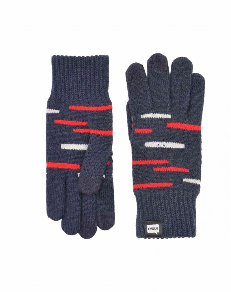 GLEAM -MARINE GANTS TACTILES MAILLE EVOLG