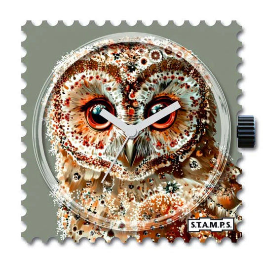 CADRAN Montre STAMPS Owl Chouette 106586