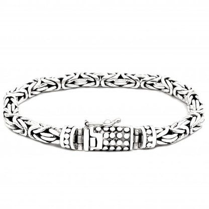 Bracelet ARTISANAL argent 6mm JALAN JALAN