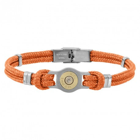 BRACELET DOUILLE ET CORDON PM BANG BANG N.7 ORANGE ELDEN