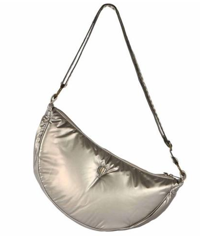 Banane métalisée TENDANCE- BANILLE ARGENT LE VOYAGE EN PANIER