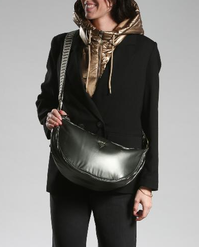 Banane métalisée TENDANCE- BANILLE ARGENT LE VOYAGE EN PANIER