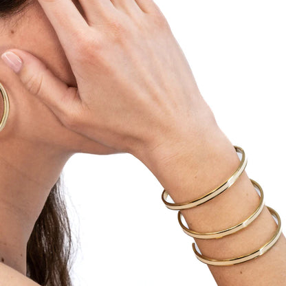 Jonc Dame Bangle - Blanc Sable BANGLE-UP