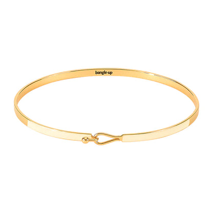 Bracelet Dame Lily - Blanc Sable BANGLE-UP