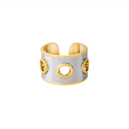 BAGUE Dame  EYELET - Bicolore BANGLE-UP