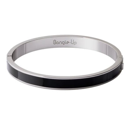 BRACELET Femme  Bangle - Argent et Noir BANGLE-UP