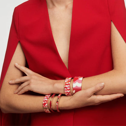Manchette Dame B.PRINT - Rouge Salsa  BANGLE-UP