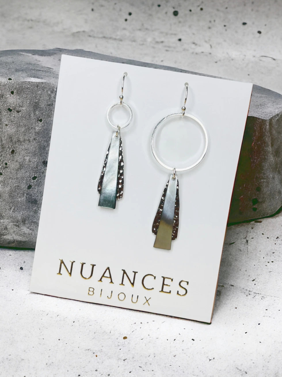 BOUCLES D'OREILLES Dame Nua NUANCES