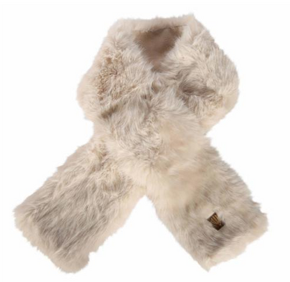 Echarpe doublée polaire effet fourrure TENDANCE - COPELLI LE VOYAGE EN PANIER