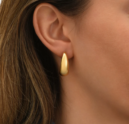 Boucles d'oreilles tiges percées Masseria - dorées SATELLITE