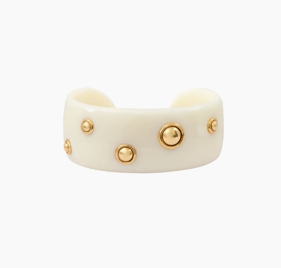 Bracelet manchette Masseria - blanc SATELLITE