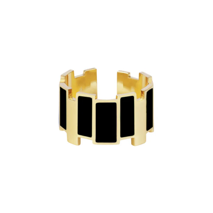 BAGUE Femme  Inès Multicolore - Noir Carbon BANGLE-UP