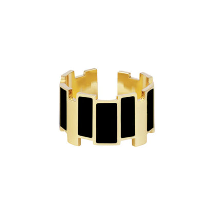 BAGUE Femme  Inès Multicolore - Noir Carbon BANGLE-UP