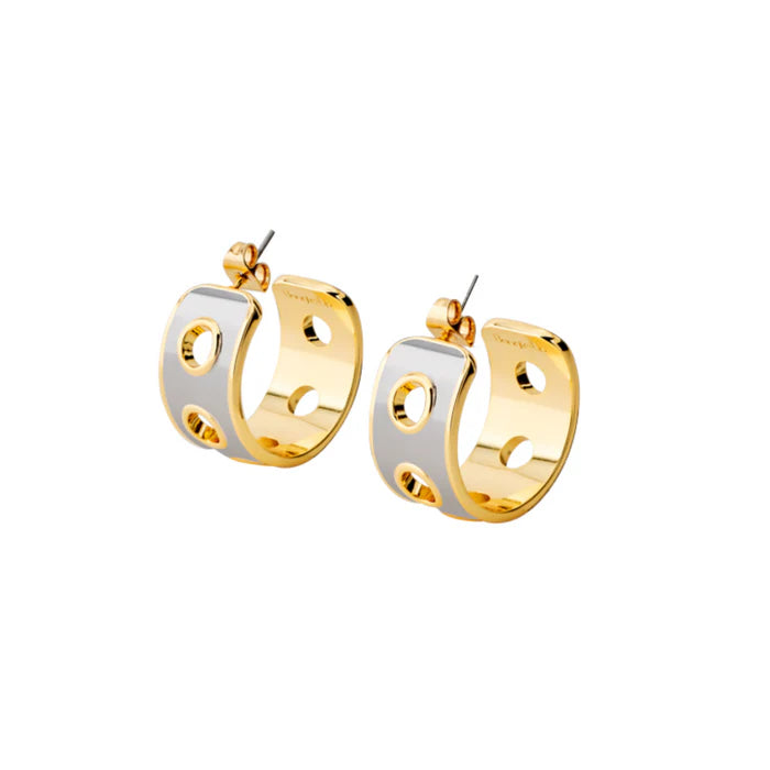CREOLE Dame  EYELET - Bicolore BANGLE-UP