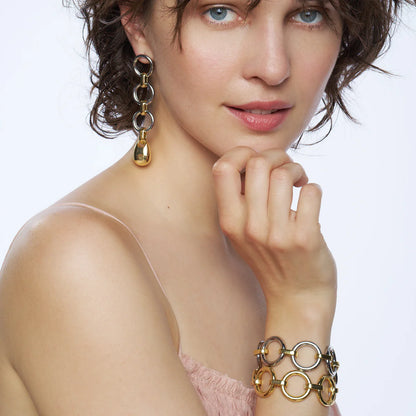 Bracelet Dame  EYELET - Bicolore BANGLE-UP