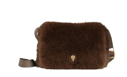 Sac porté travers à rabat effet fourure TENDANCE - FLAPELLI  LE VOYAGE EN PANIER