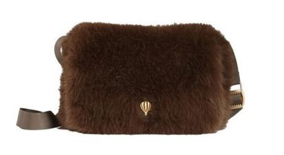 Sac porté travers à rabat effet fourure TENDANCE - FLAPELLI  LE VOYAGE EN PANIER