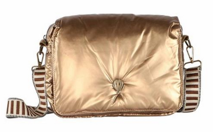 SAC manchon à rabat métalisé TENDANCE - FLAPILLE LE VOYAGE EN PANIER