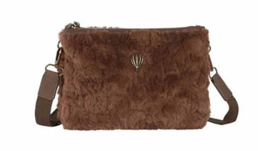 Sac manchon moumoute TENDANCE - LAMANI  MOKA LE VOYAGE EN PANIER